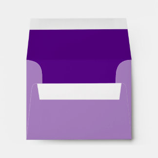 Vibrant Purple Accent Colour Customisable Envelopes