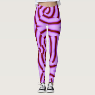 Vibrant purple classic "Ratti_Creative_Arts" Leggings
