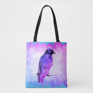 Vibrant Purple Martin Tote Bag