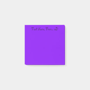 Vibrant Purple Post-it Notes