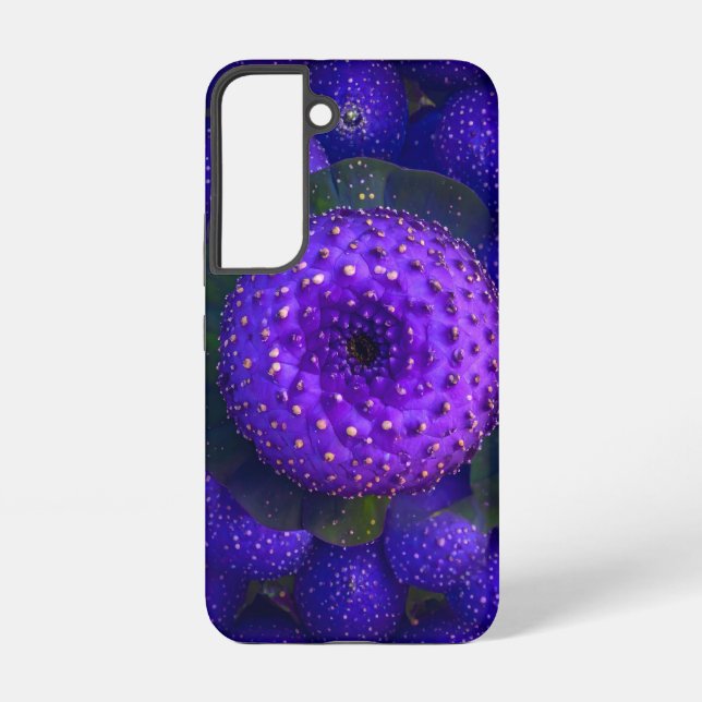 Vibrant Purple Speckle Pattern Phone Case (Back)