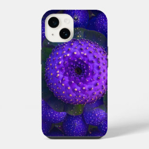 Vibrant Purple Speckled Nature iPhone Case
