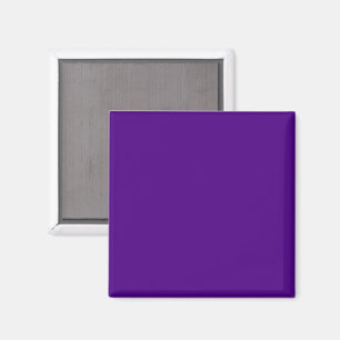 Vibrant Purple Square Fridge Magnet – Customisable