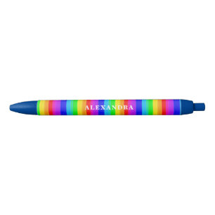 Vibrant Rainbow Coloured Pen