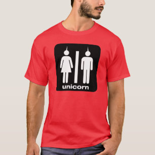 Vibrant Rainbow Mane Magical Creature Art T-Shirt