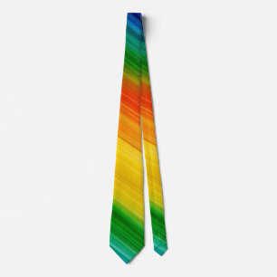 Vibrant Rainbow of Colours Tie