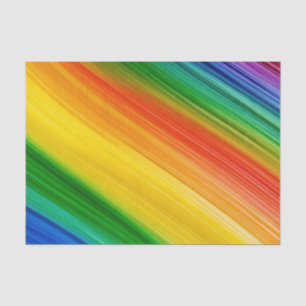 Vibrant Rainbow of Colours Tissue Paper