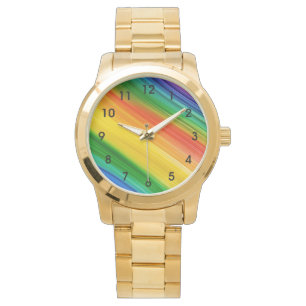 Vibrant Rainbow of Colours Watch