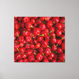 Vibrant Red Chili Pepper Harvest Canvas Print