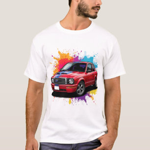 Vibrant Red Muscle Car T-Shirt