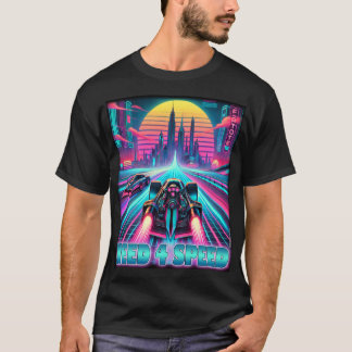 Vibrant Retro Need 4 Speed T-Shirt