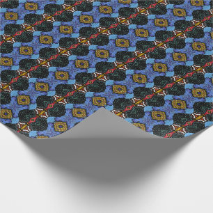 Vibrant Royalty Wrapping Paper