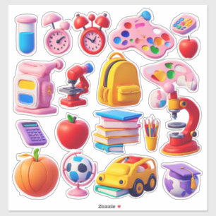 Vibrant School Supplies and Education Tools