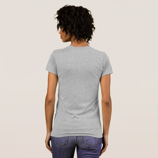 Vibrant Silver PRIDE sphere Tree T-Shirt (Back Full)