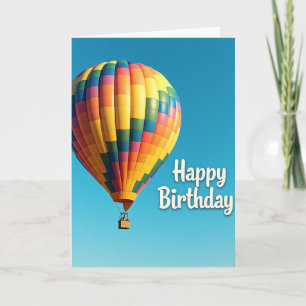 Vibrant Sky Birthday Card