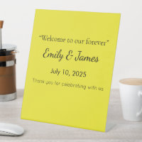 Vibrant Solid Yellow Background 
