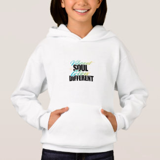 Vibrant Soul, Glow Different girls hoodie