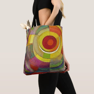 Vibrant Spiral Art Tote Bag – Bold & Artistic