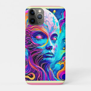 Vibrant Spirit Face Design iPhone 11 Pro Case
