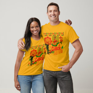 Vibrant Spirit of Cinco gold T-Shirt