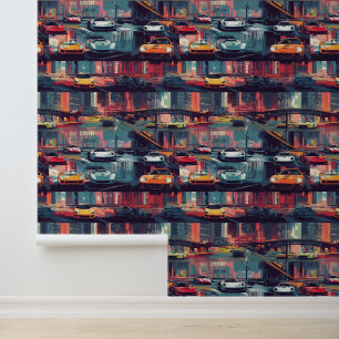 Vibrant sports car wallpaper for automotive fans