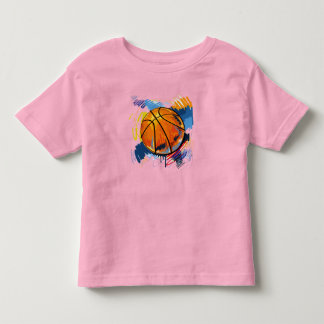 Vibrant Sports Design for Athletes & Fans Toddler T-Shirt
