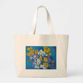 Vibrant Spring Freesia Posy Classic Tote bag