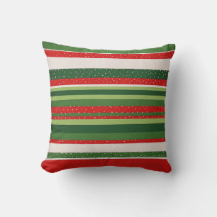 Vibrant Striped Pattern Background Cushion