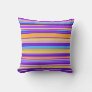Vibrant Stripes Cushion