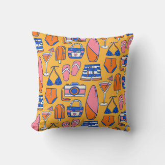 Vibrant Summer Essentials Cushion