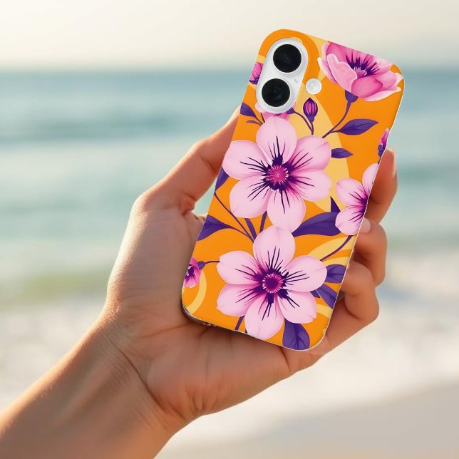 Vibrant Summer Floral-Dopamine Style Case-Mate iPhone Case (Vibrant Summer Floral-Dopamine Style Case-Mate iPhone Case)