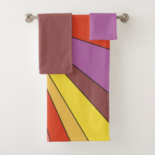 Vibrant Sunset - Towel Set
