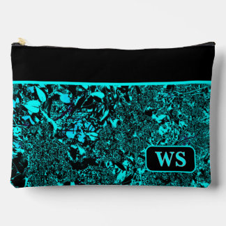 Vibrant Teal Cosmetic Pouch