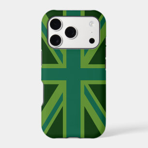 Vibrant Teal Union Jack
