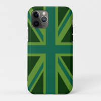 Vibrant Teal Union Jack