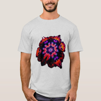 Vibrant Tie-Dye Gradient Abstract Pattern  T-Shirt