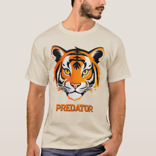 Vibrant Tiger Face T-Shirt
