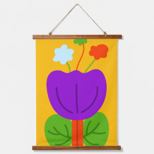 Vibrant Tones Hanging Tapestry