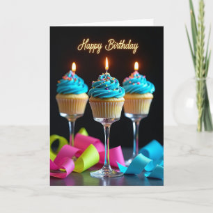 Vibrant Treat Birthday Card