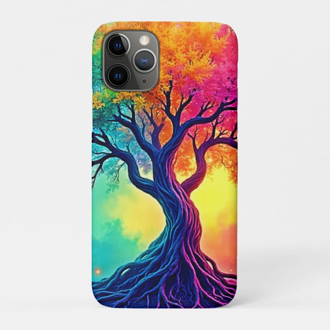 Vibrant Tree of Life: Roots of Hope Design  Case-Mate iPhone Case (Back)