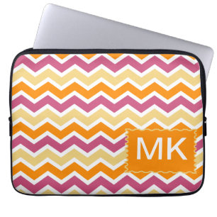Vibrant Tribal ZigZag Laptop Sleeve