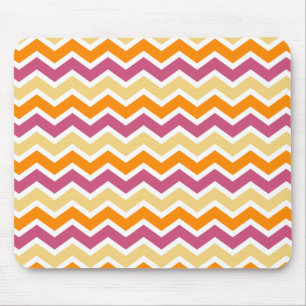 Vibrant Tribal ZigZag Mouse Mat