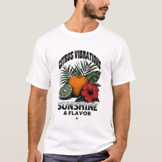 Vibrant tropical fruits Men's Basic T-Shirt
