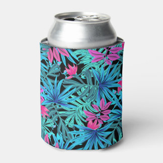 Vibrant Tropical Leaves Pattern Can Cooler
