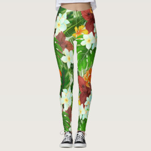 Vibrant Tropical Rain Forest Leggings
