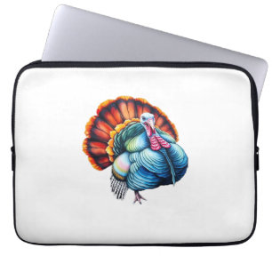 Vibrant Turkey Pride Art Classic T-Shirt Laptop Sleeve