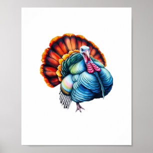 Vibrant Turkey Pride Art Classic T-Shirt Poster