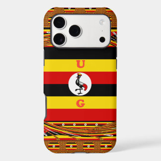 Vibrant Uganda Flag-Inspired Art