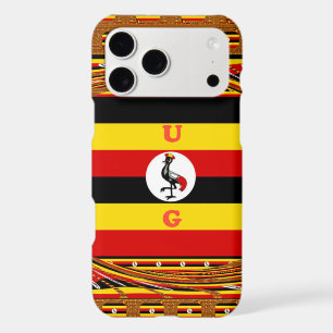Vibrant Uganda Flag-Inspired Art