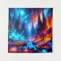 Vibrant Unreal Forest